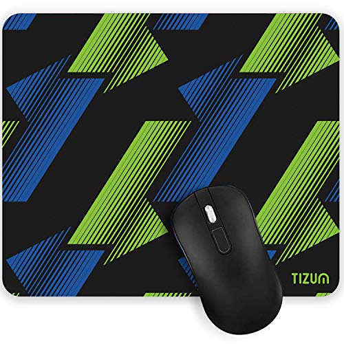 Tizum Mouse Pad/Computer Mouse Mat with Anti-Slip Rubber Base | Smooth Mouse Control | Spill-Resistant Surface for Laptop, Notebook, MacBook, Gaming, Laser/Optical Mouse, 9.4”x 7.9”, Green & Blue -  Mouse Pads in Sri Lanka from Arcade Online Shopping - Just Rs. 2417!