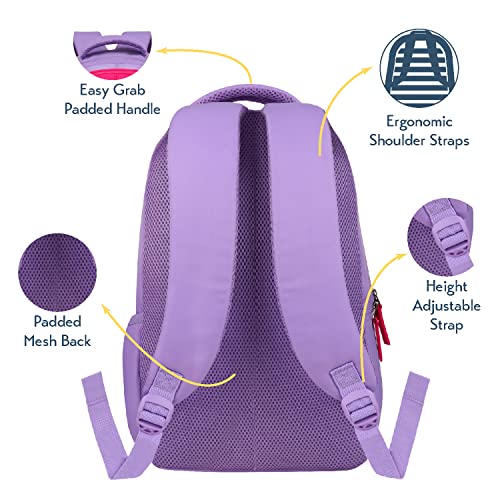 Genie Heartbeat Backpack for Women 3 compartments, School Bags for Girls, Stylish and Trendy College Backpacks for Girls, Water Resistant and Lightweight Bags for Office and Travelling Purpose. -  School Bags in Sri Lanka from Arcade Online Shopping - Just Rs. 6444!