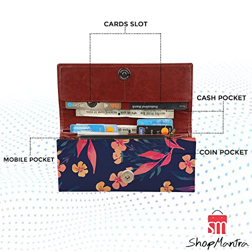 ShopMantra Wallet for Women's | Women's Wallet | Unique Print | Clutch | Ladies Purse | Made with Vegan Leather | Holds Upto 6 Cards | 2 Notes and 1 Coin Compartment | Magnetic Closure | Multicolor -  Women's Wallets in Sri Lanka from Arcade Online Shopping - Just Rs. 4617!