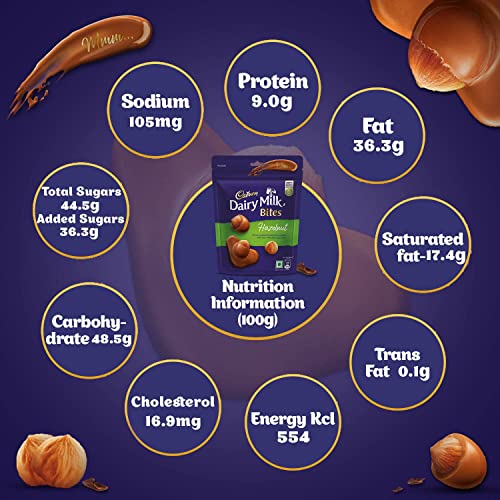 Cadbury Dairy Milk Bites- Almonds & Hazelnut (6 pack of 40g each) -  Chocolates in Sri Lanka from Arcade Online Shopping - Just Rs. 4122!