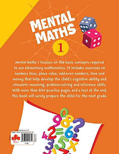 Mental Maths - Mathematics Activity Book 1 for class 1+, Age 5+ Years -  Kids Activity Books in Sri Lanka from Arcade Online Shopping - Just Rs. 1900!