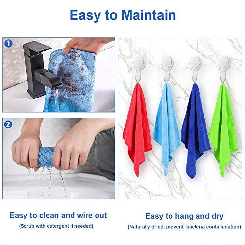 12Pcs Premium Microfiber Cleaning Cloths - Highly Absorbent, Lint Free, Streak Free, Micro Fiber Cleaning Towels, Dish Cloth, Wash Clothes, Size: 12" x 12" by ovwo - Especially for Kitchen, Home -  Cleaning Clothes in Sri Lanka from Arcade Online Shopping - Just Rs. 3499!