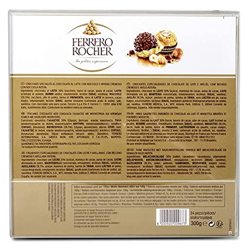 Ferrero Rocher Premium Milk Chocolate (300g) - 24 Pieces -  Chocolates in Sri Lanka from Arcade Online Shopping - Just Rs. 7490!