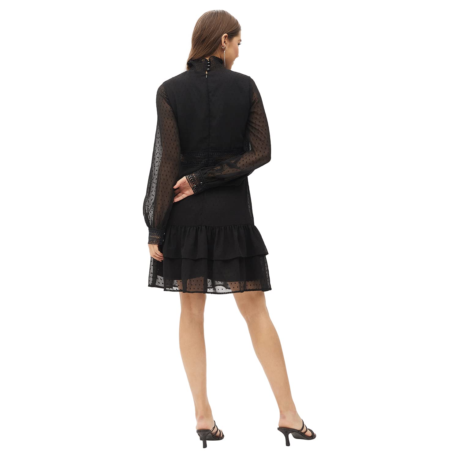 Harpa Women's Georgette A-Line Above The Knee Dress -  dresses in Sri Lanka from Arcade Online Shopping - Just Rs. 5899!