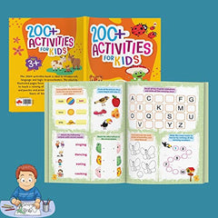 Brain Activity Book for Kids - 200+ Activities for Age 3+ -  Kids Activity Books in Sri Lanka from Arcade Online Shopping - Just Rs. 1900!