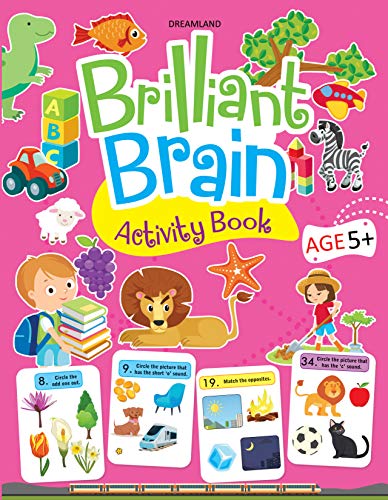 Brilliant Brain Activity Book 5+ -  Kids Activity Books in Sri Lanka from Arcade Online Shopping - Just Rs. 1900!