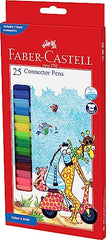 Faber-Castell Connector Pen Set - Pack of 25 (Assorted) -   in Sri Lanka from Arcade Online Shopping - Just Rs. 1890!