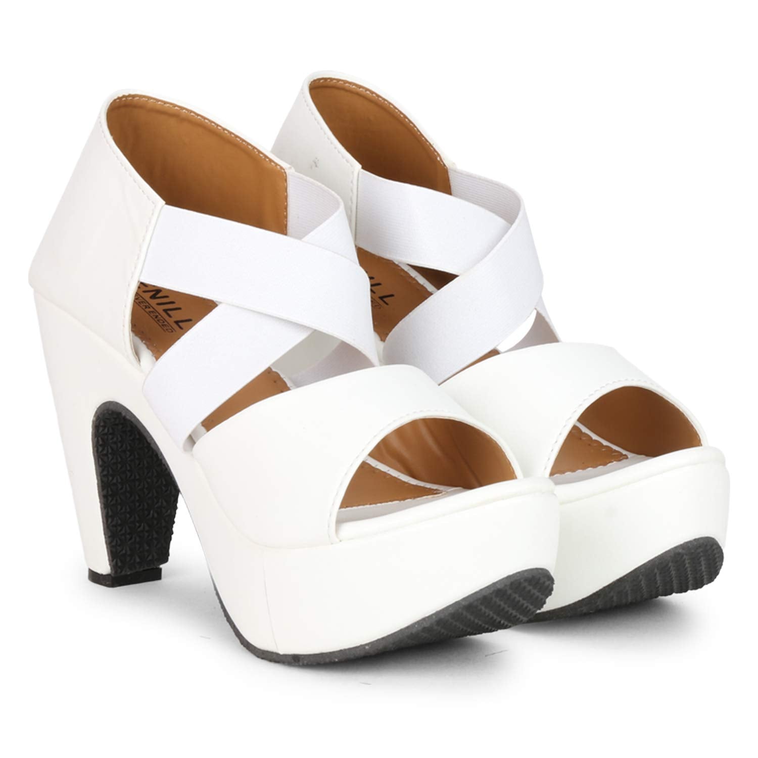 Denill WOMEN PULL ON BLOCK HEELS -  Fashion Sandals in Sri Lanka from Arcade Online Shopping - Just Rs. 4899!