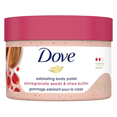 Dove Body Polish Exfoliating Scrub, Moisturizing Shea Butter and Pomegranate Seeds | Nourishes & Conditions Soft Skin | Sulphate Free, 298gm -  Body Scrubs in Sri Lanka from Arcade Online Shopping - Just Rs. 4990!