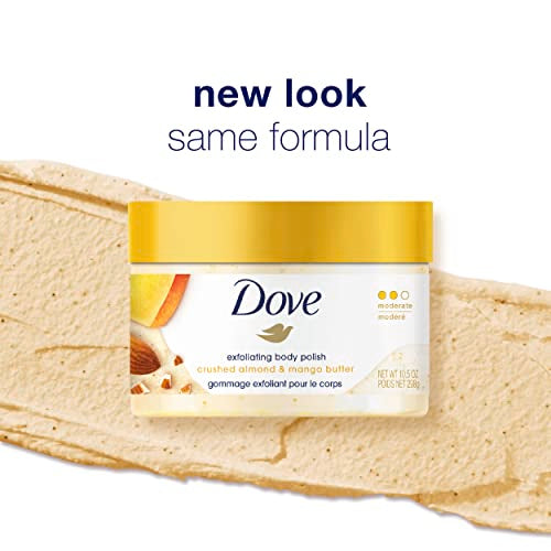 Dove Exfoliating Body Polish Scrub For Dry Skin With Crushed Almond & Mango Butter, Gently Exfoliates & Moisturizes To Reveal Instantly Soft, Smooth & Healthy Skin, Fruity Scent, 298g -  Body Scrubs in Sri Lanka from Arcade Online Shopping - Just Rs. 2688.69!