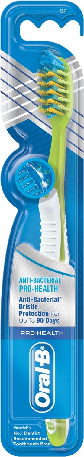 Oral-B Pro Health Anti-Bacterial Toothbrush - 1 Piece -  Manual Toothbrushes in Sri Lanka from Arcade Online Shopping - Just Rs. 1166!
