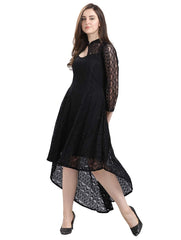 SIRIL Women's Dyed Fit & Flare Knee Length Russell Net Dress -  Dresses in Sri Lanka from Arcade Online Shopping - Just Rs. 5499!
