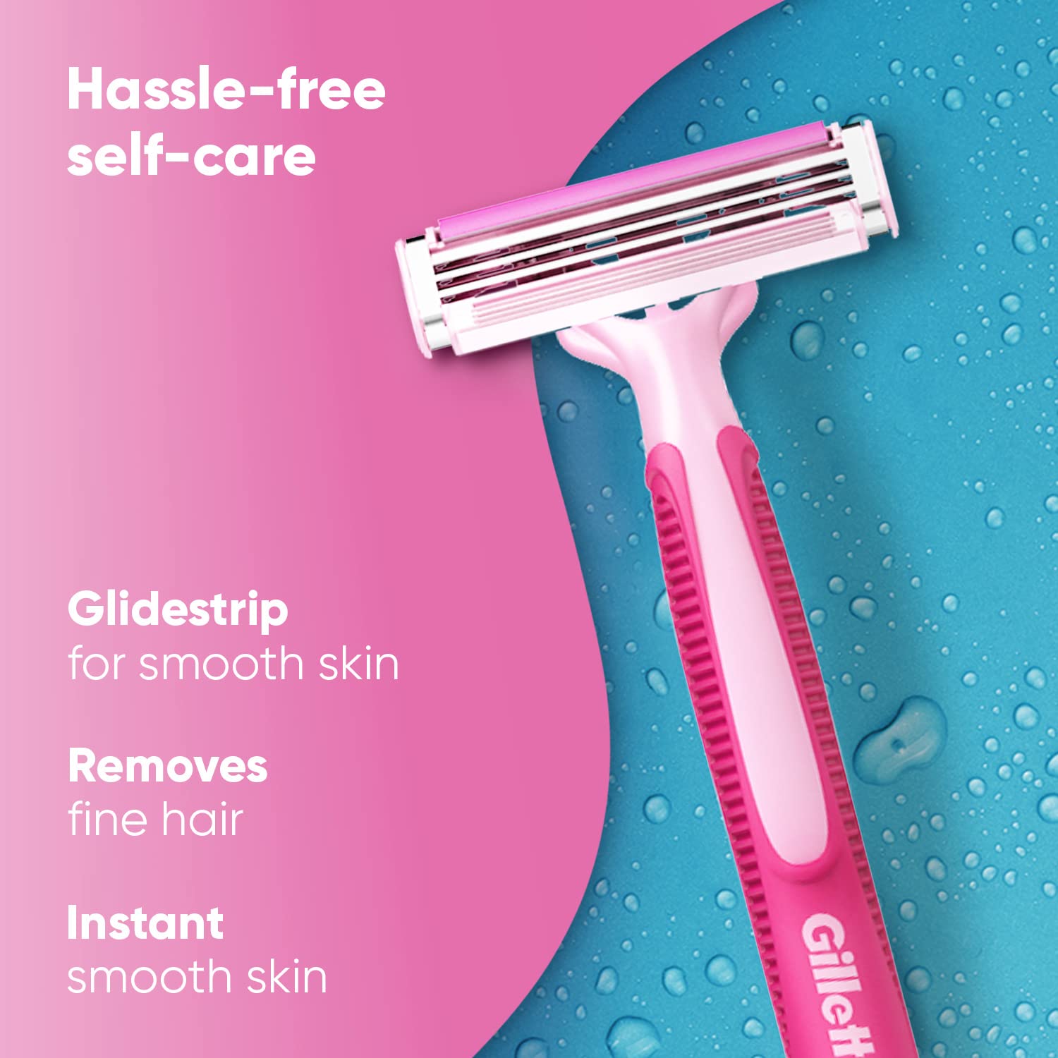 Shop in Sri Lanka for Gillette Venus Simply Venus Pink Hair Removal for Women - 5 razors - Back to results from Gillette Venus - Shop at Selekt