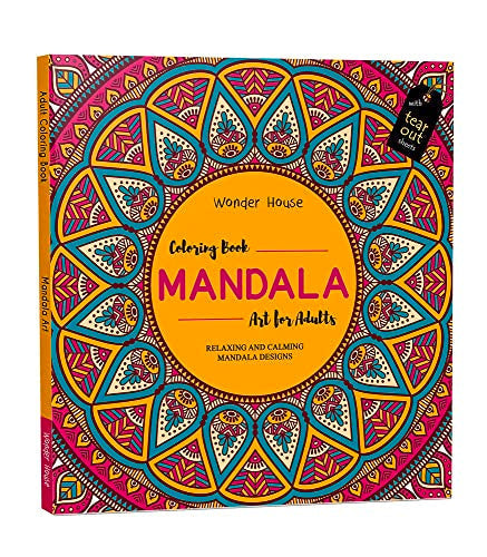 Shop in Sri Lanka for Mandala Art: Colouring books for Adults with tear out sheets - Coloring Books from Wonder House - Shop at Selekt