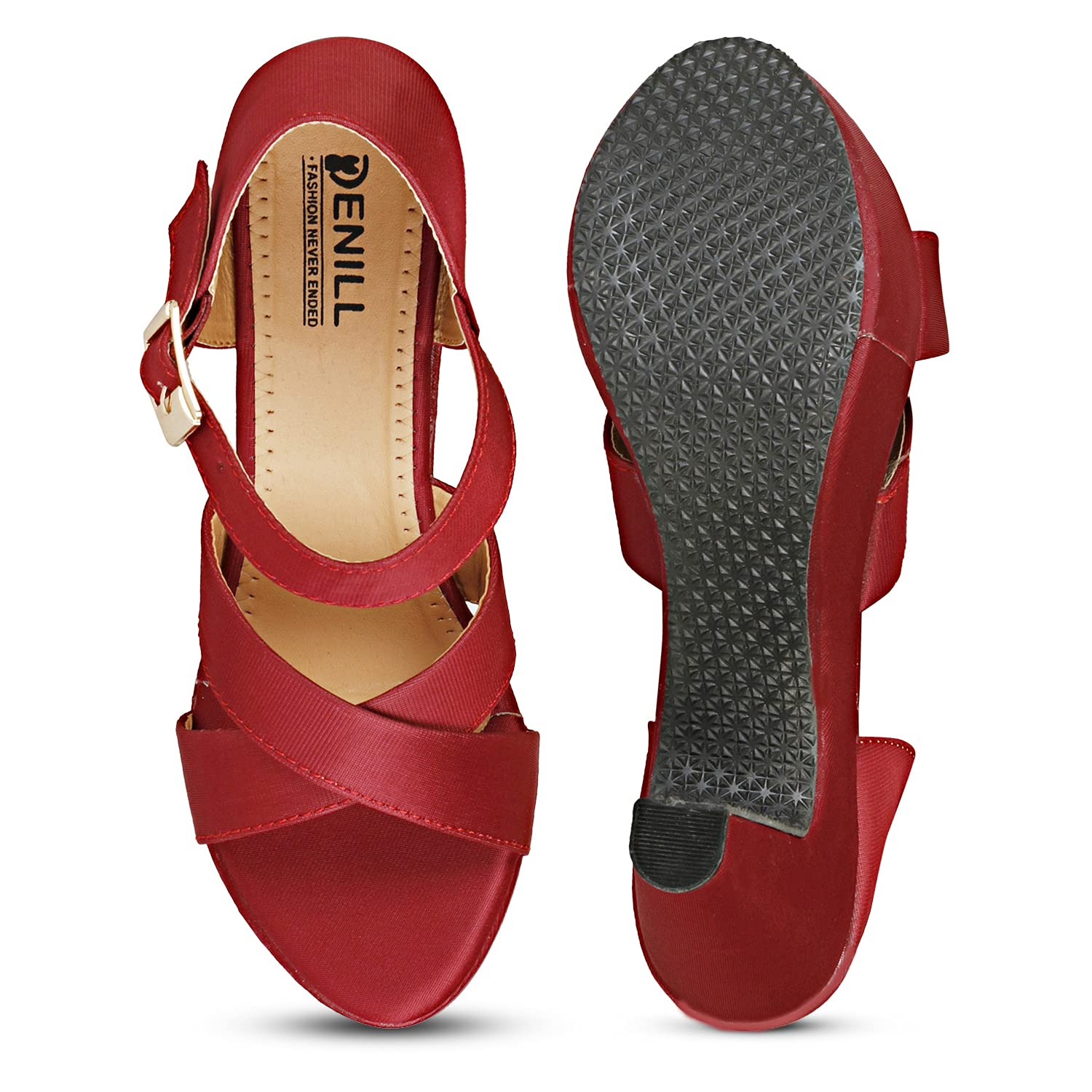 Denill Womens And Girls Fashion Sandal (Block Heels) -  Fashion Sandals in Sri Lanka from Arcade Online Shopping - Just Rs. 4599!