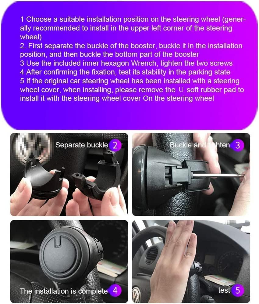 KeepCart Car Accessories Steering Wheel Spinner Metal Car Power Handle Spinner Steering Wheel Knob for All Vehicles Universal Driving Helper Booster -  Steering Wheels & Accessories in Sri Lanka from Arcade Online Shopping - Just Rs. 3200!