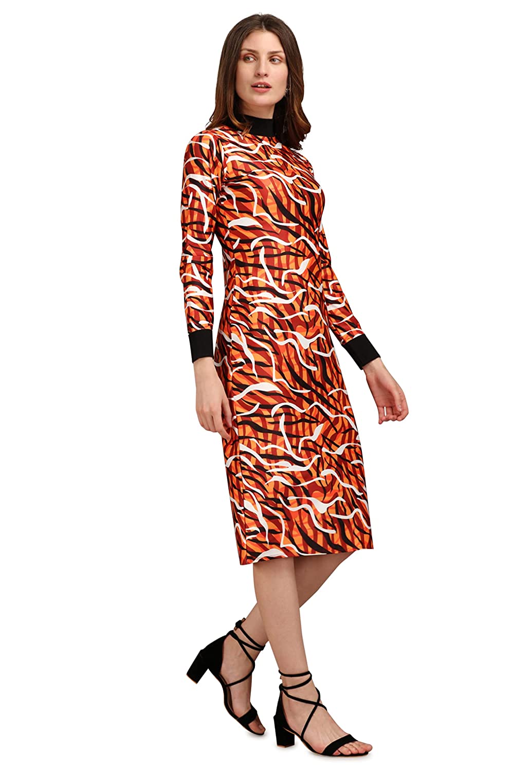 PURVAJA Women’s Bodycon Knee Length Dress -  Dresses in Sri Lanka from Arcade Online Shopping - Just Rs. 4699!