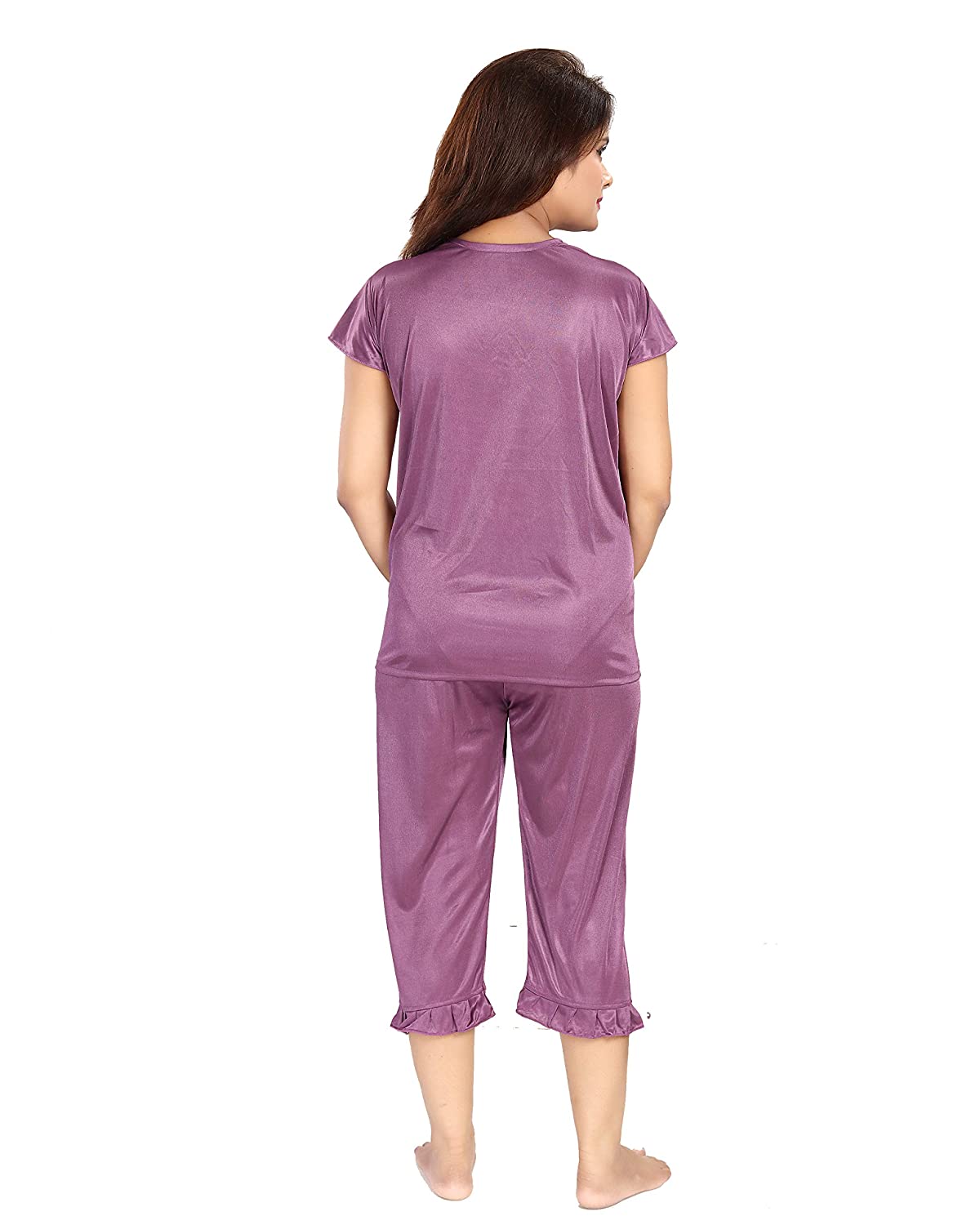 Noty Girl's Satin Solid Night Suit Set Pack of 1 -  Back to results in Sri Lanka from Arcade Online Shopping - Just Rs. 3799!