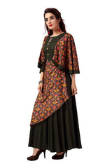 Madhuram textiles Women's Rayon with 3/4 Sleeve Anarkali Long Kurti -  Kurtas & Kurtis in Sri Lanka from Arcade Online Shopping - Just Rs. 6899!