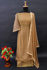 Ethnic Yard Womens Georgette Anarkali Suit -  Salwar Suits in Sri Lanka from Arcade Online Shopping - Just Rs. 7099!