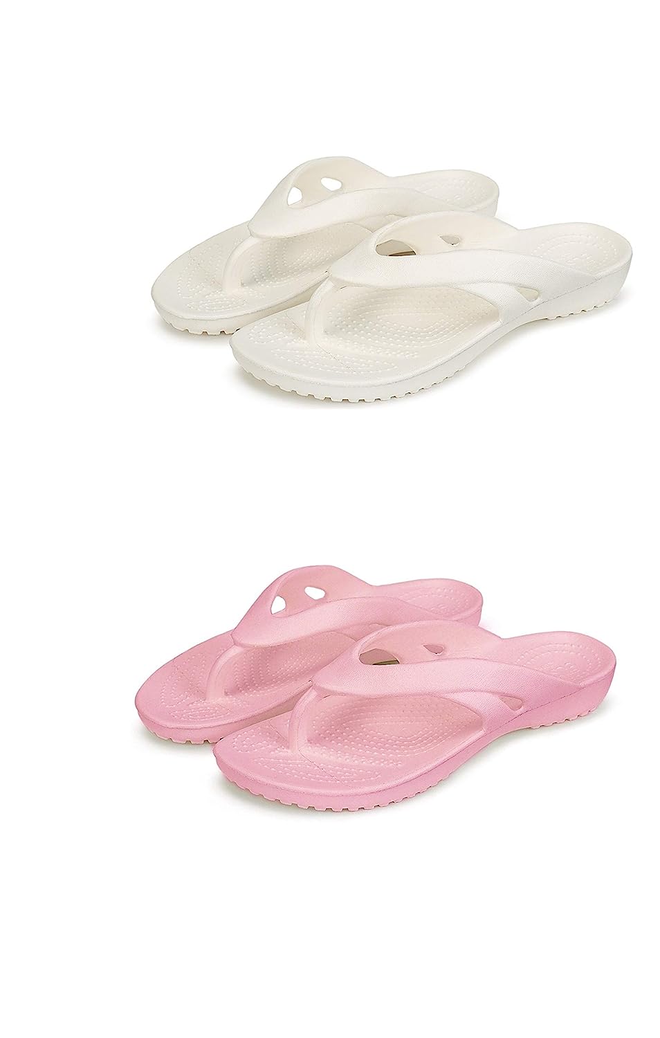 BEONZA Combo Pack of 2 Pairs of Women Pink & White Flip Flops Slippers -  fashion Slippers in Sri Lanka from Arcade Online Shopping - Just Rs. 4299!