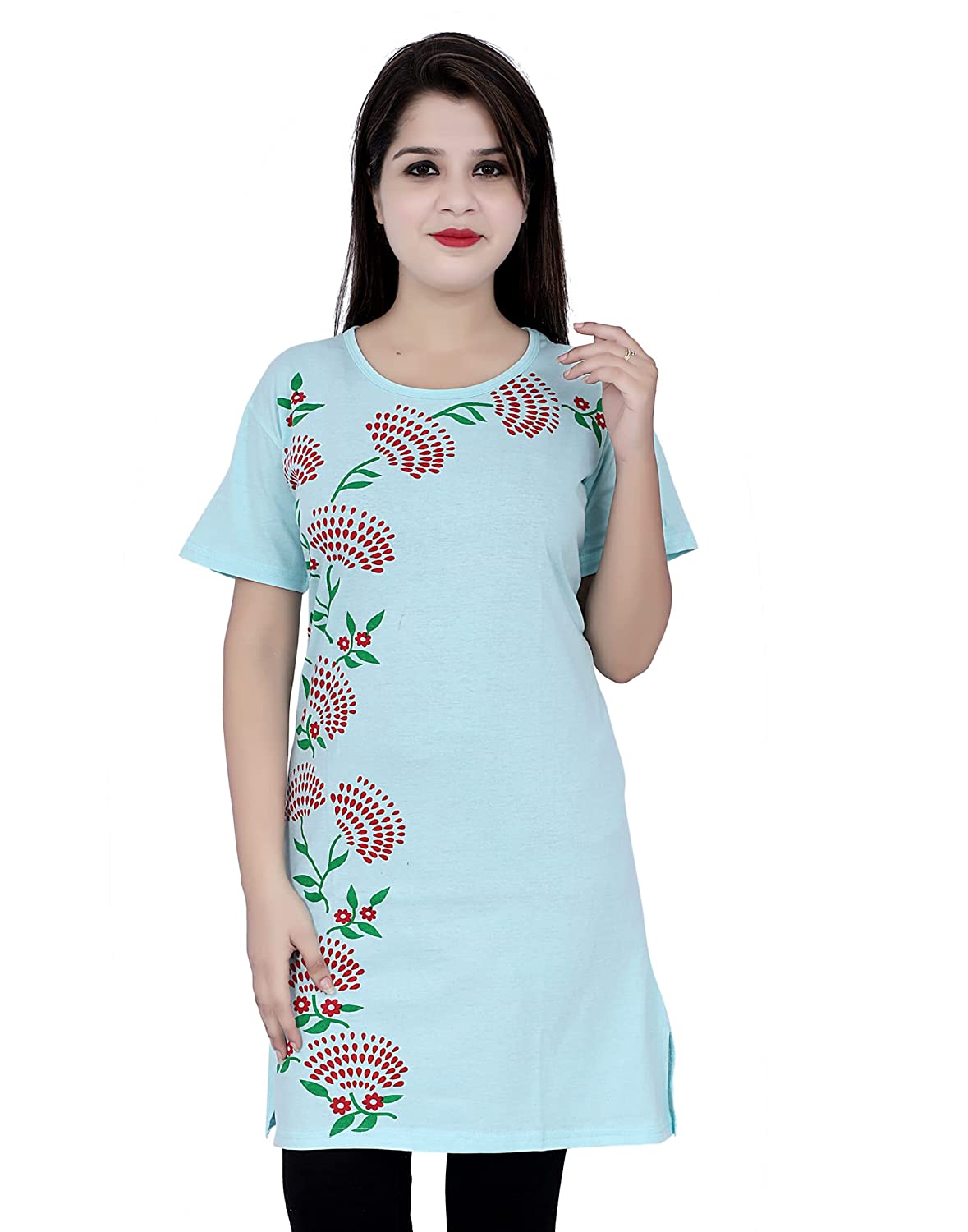 KG Best Collection Women's Printed Long T-Shirt -  dresses in Sri Lanka from Arcade Online Shopping - Just Rs. 3799!