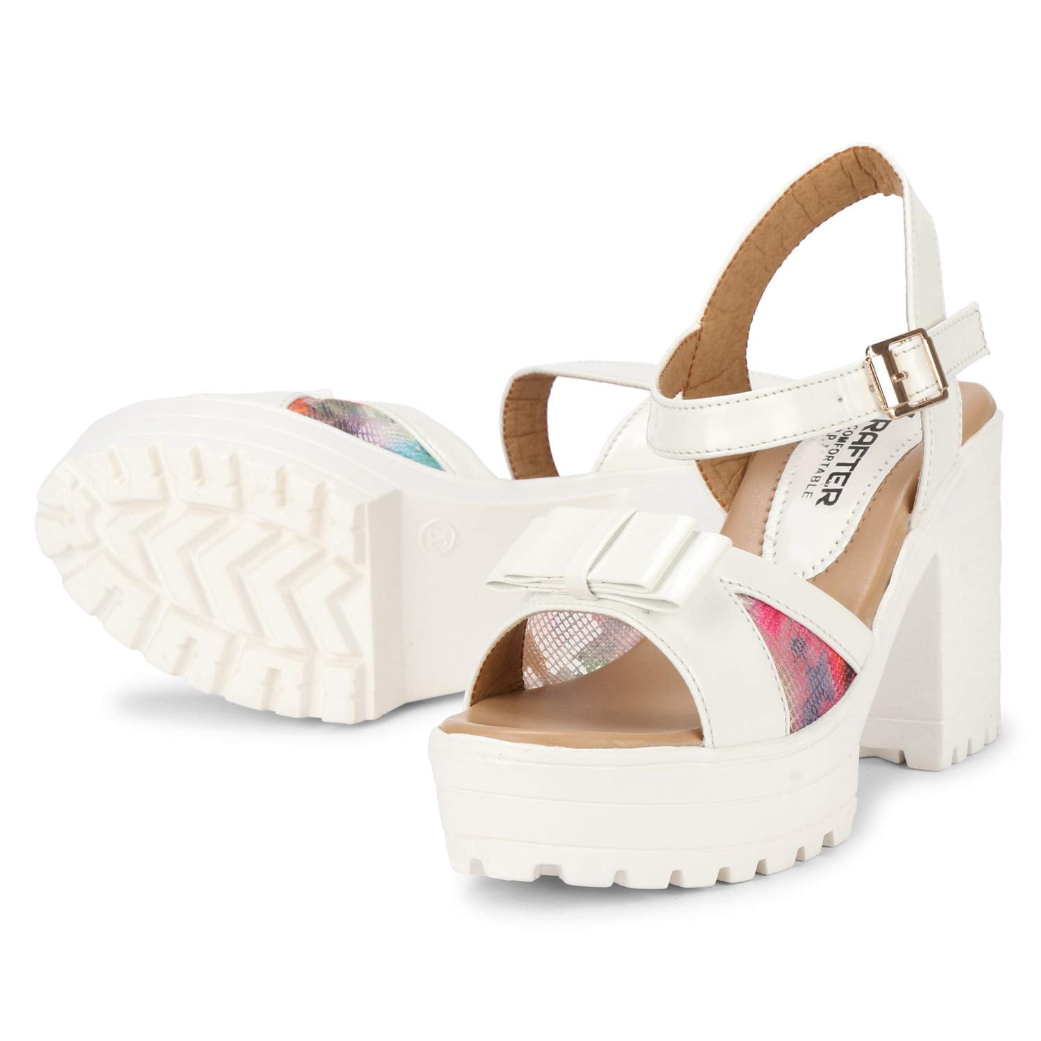 Krafter Comfortable Fashion Synthetic Heels Sandal for Women and Wedges Sandal For Girls -  Fashion Sandals in Sri Lanka from Arcade Online Shopping - Just Rs. 5499!
